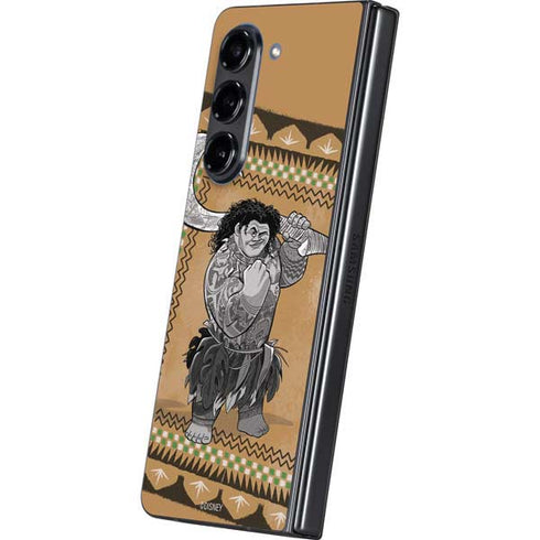 Disney Moana Maui Portrait Galaxy Z Fold5 5G Skin